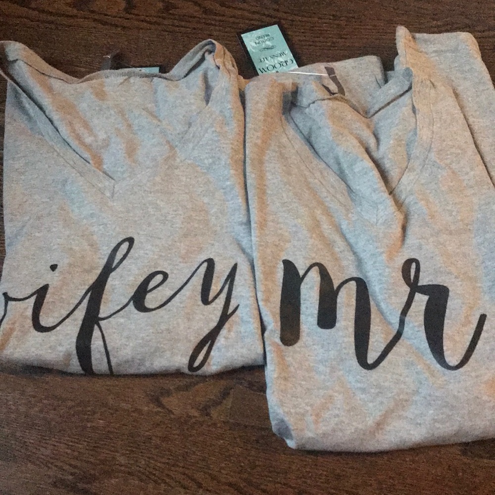 Wifey and mr gray T-shirt’s